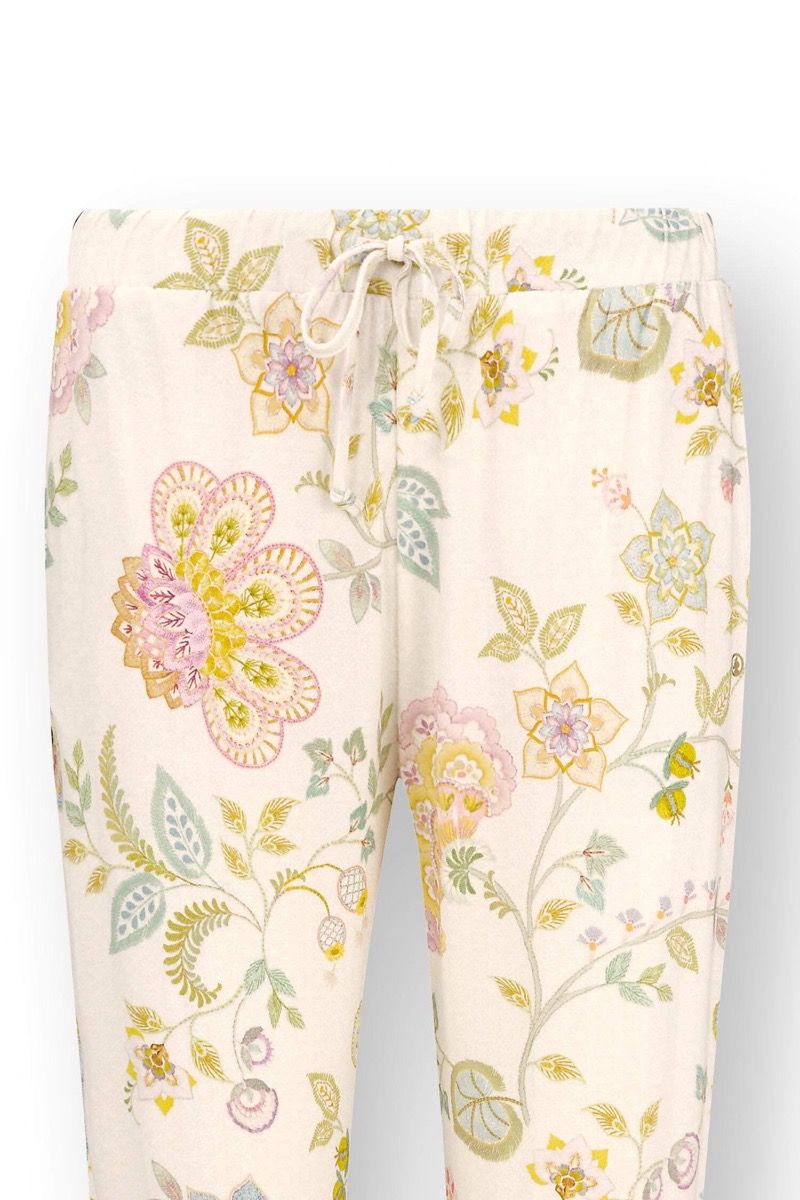 Bobien Pantalon Buenas Noches Blanc