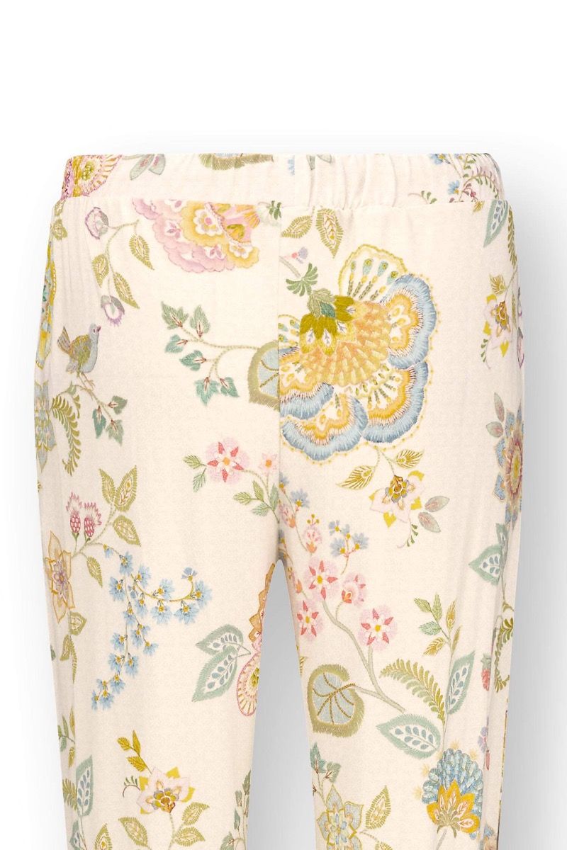 Bobien Pantalon Buenas Noches Blanc