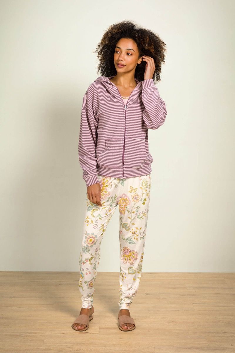Bobien Pantalon Buenas Noches Blanc