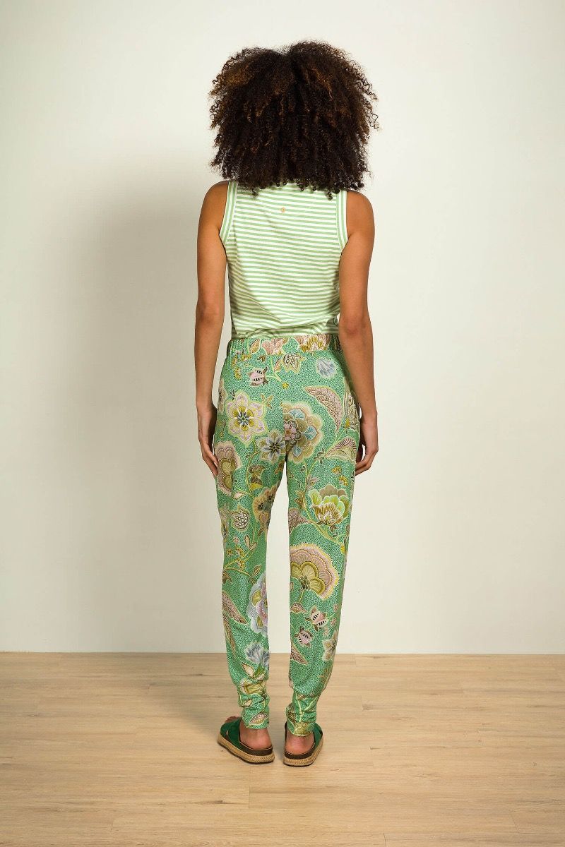 Bobien Long Trousers Matata Green