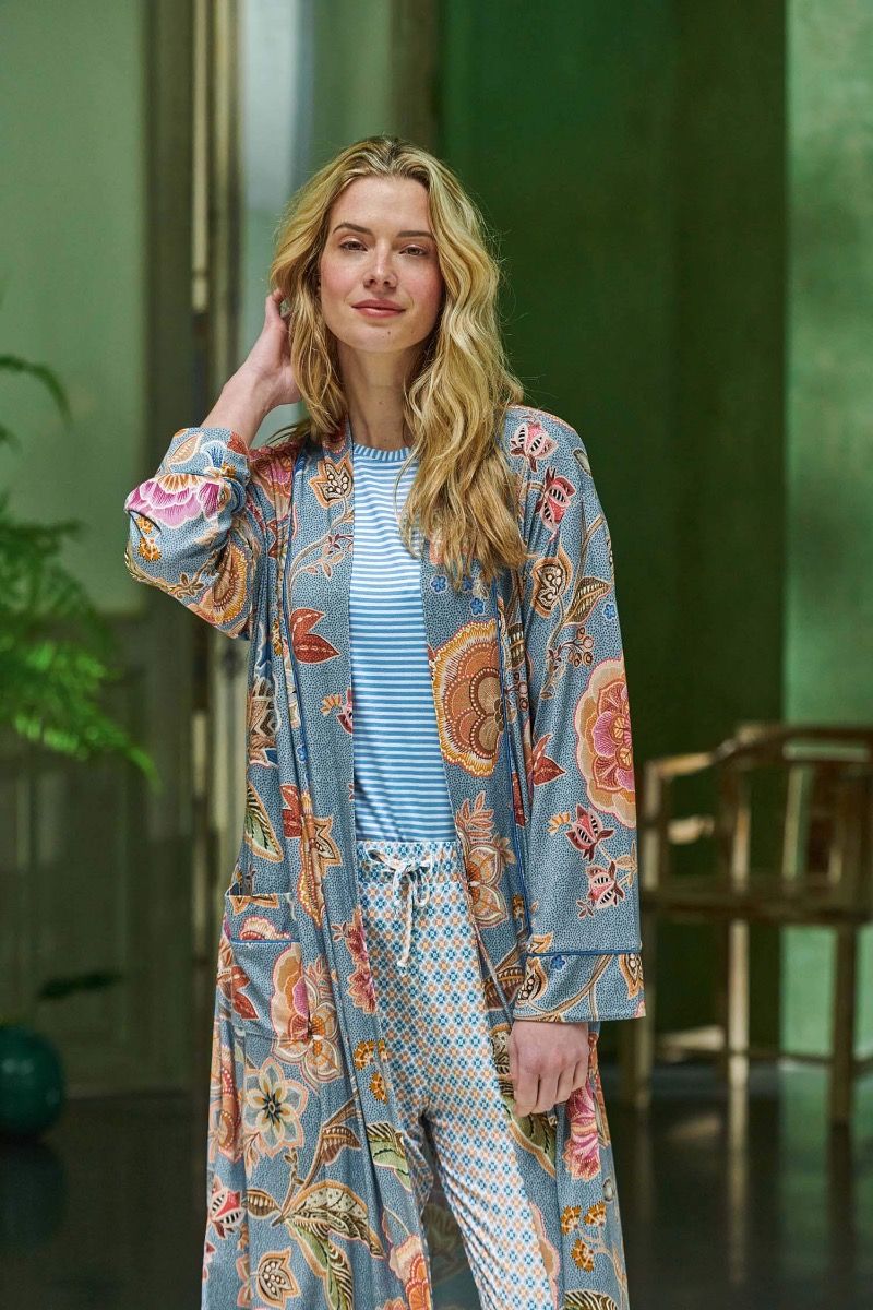 Nisha Kimono Matata Bleu