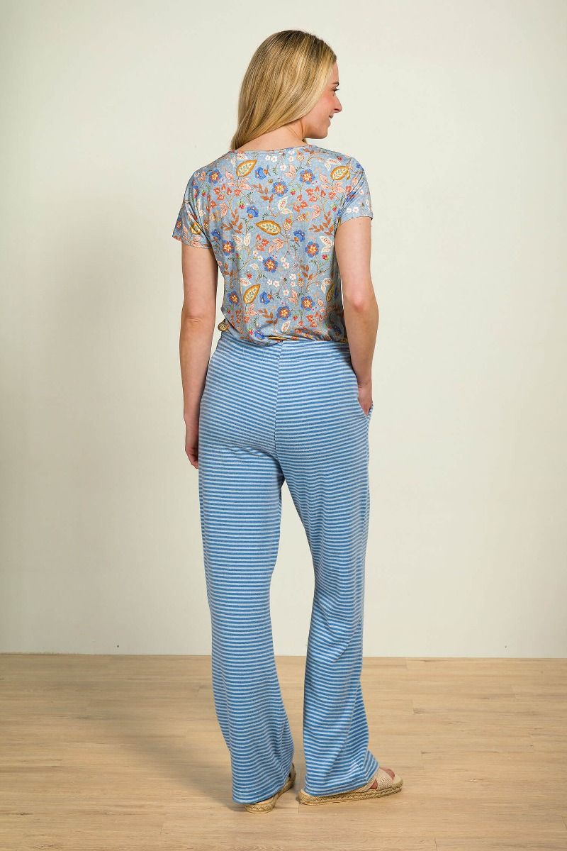 Britta Lange Hose Little Sumo Stripe Blau