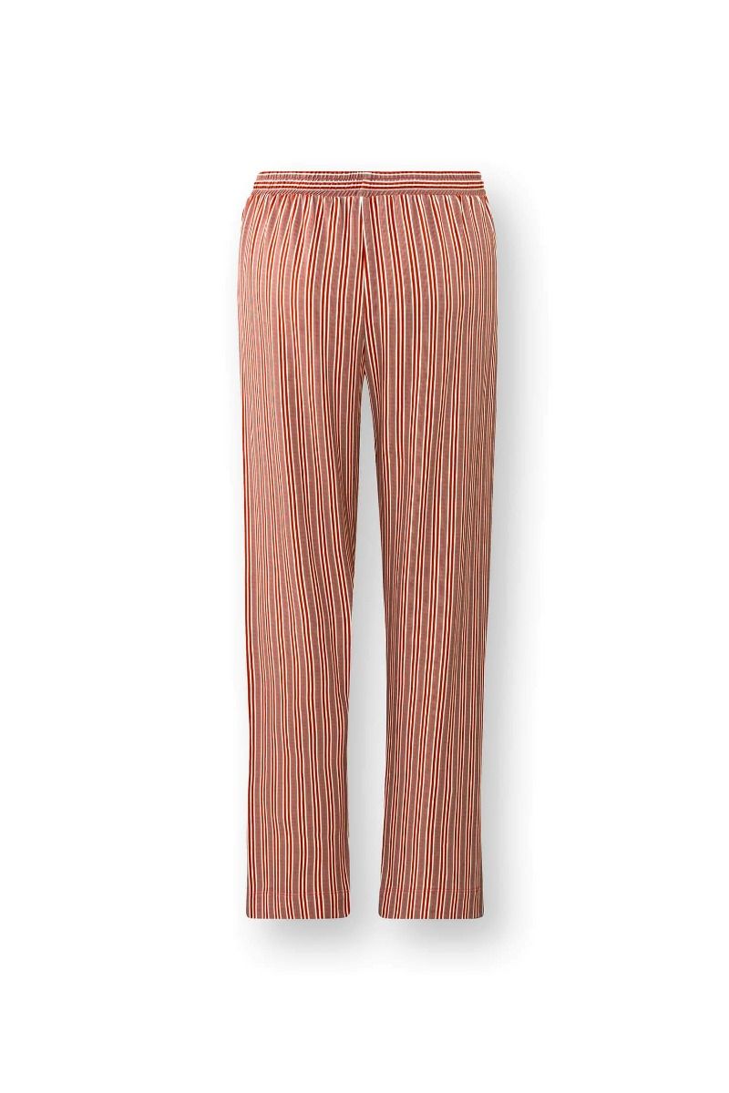 Belin Pantalon Kente Stripe Rose 