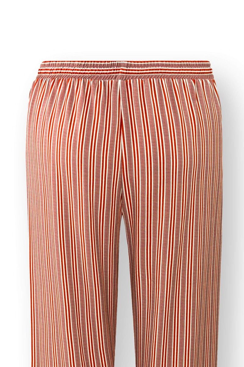 Belin Pantalon Kente Stripe Rose 
