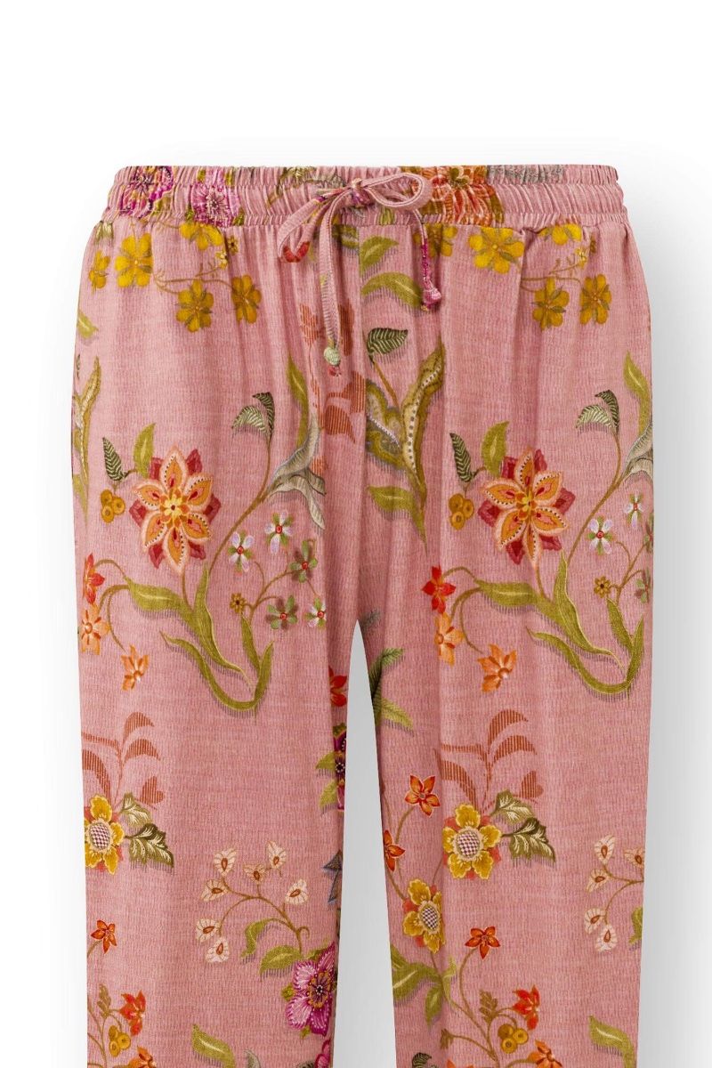 Belin Pantalon Coco Flower Corail 