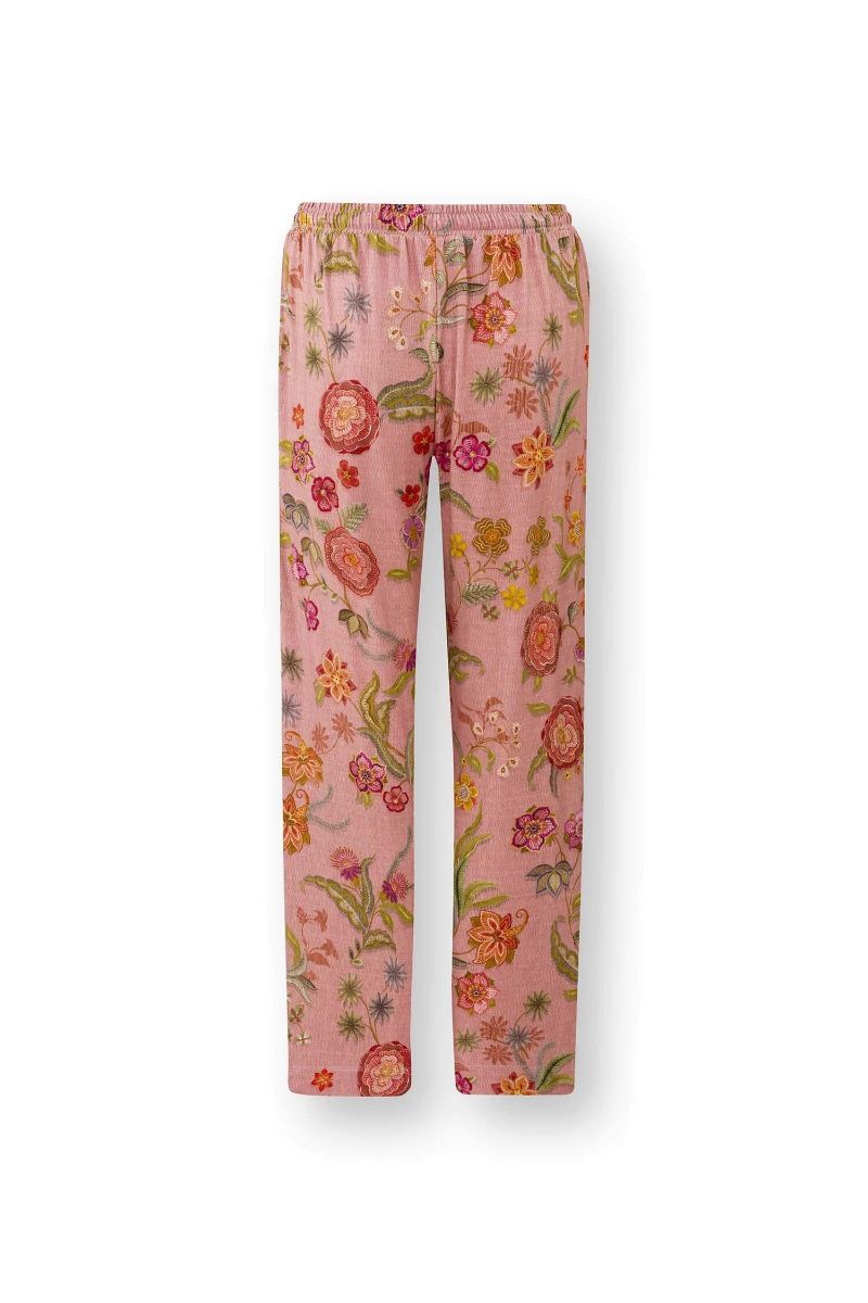 Belin Pantalon Coco Flower Corail 