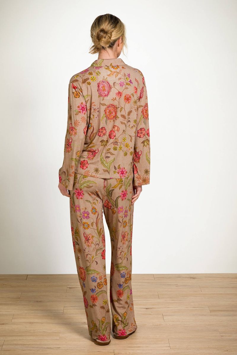 Belin Pantalon Coco Flower Sable 