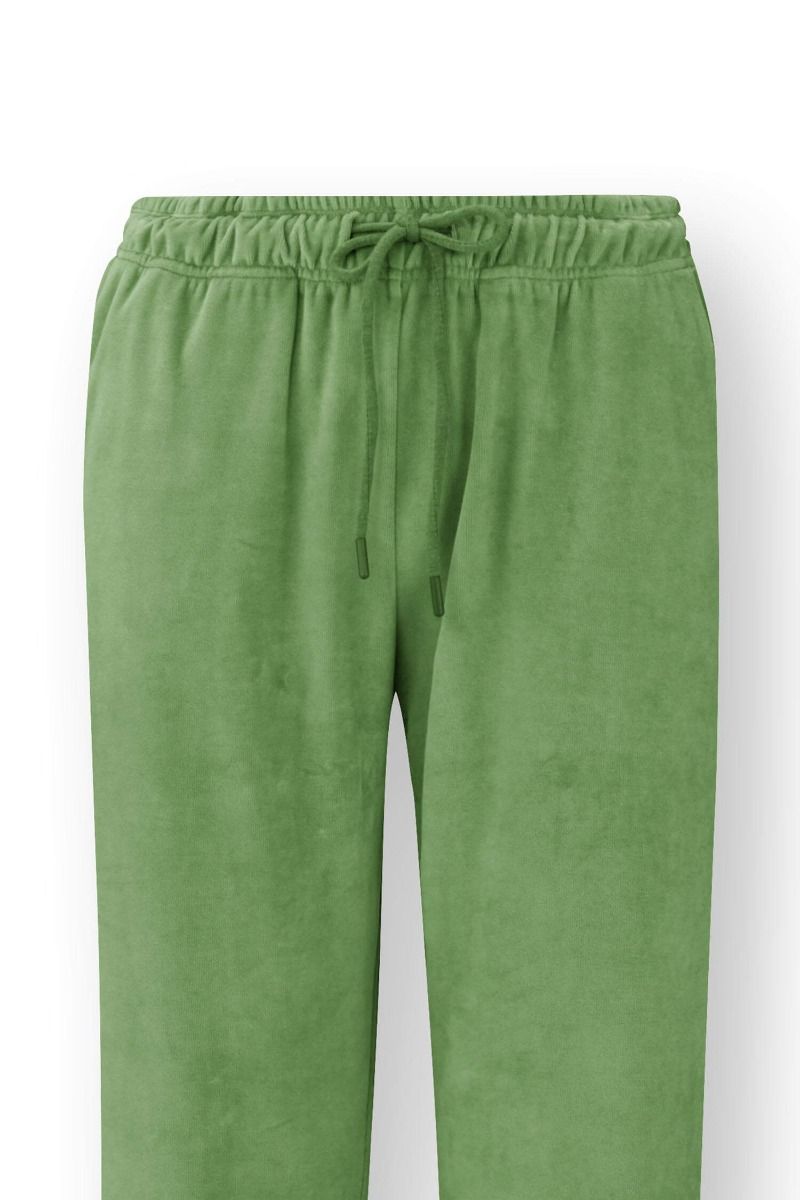 Britta Pantalon Velvet Vert 