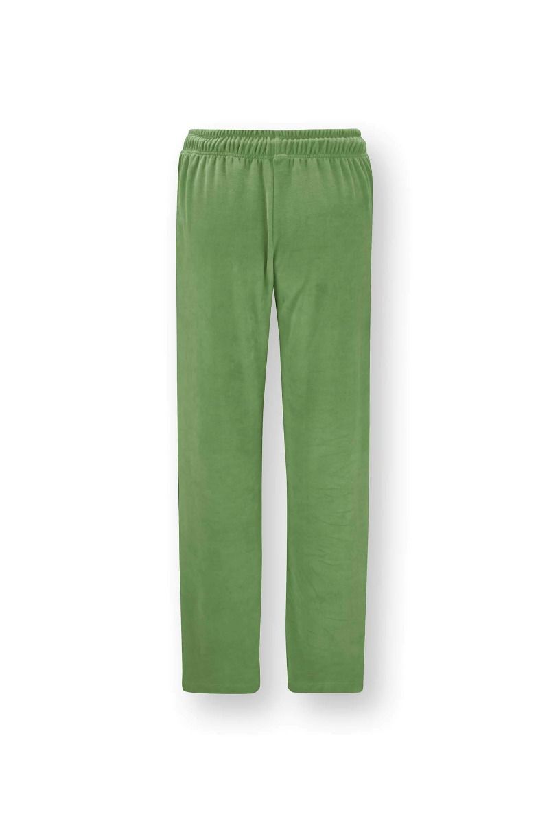 Britta Pantalon Velvet Vert 