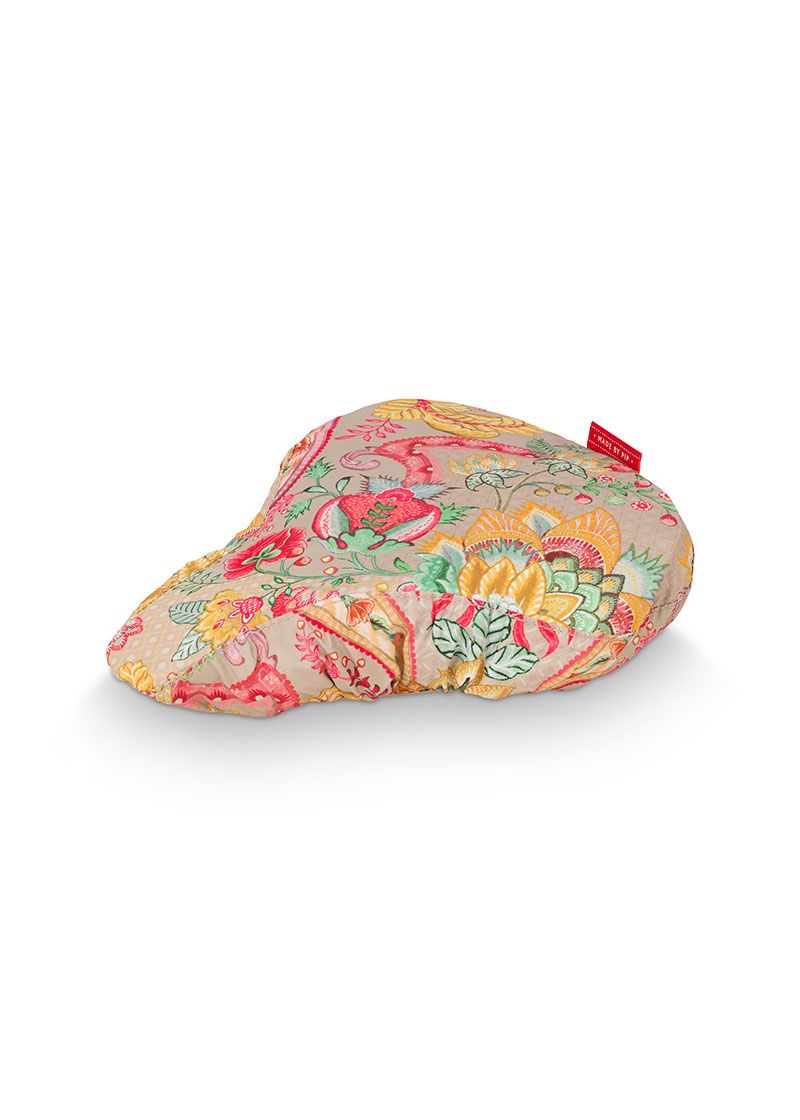 Saddle Cover Kyoto Festival Yellow 25cm