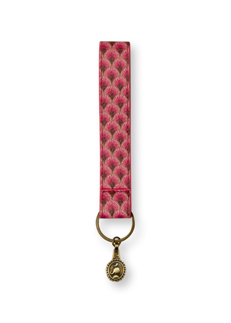 Wristlet Key Chain Suki Pink