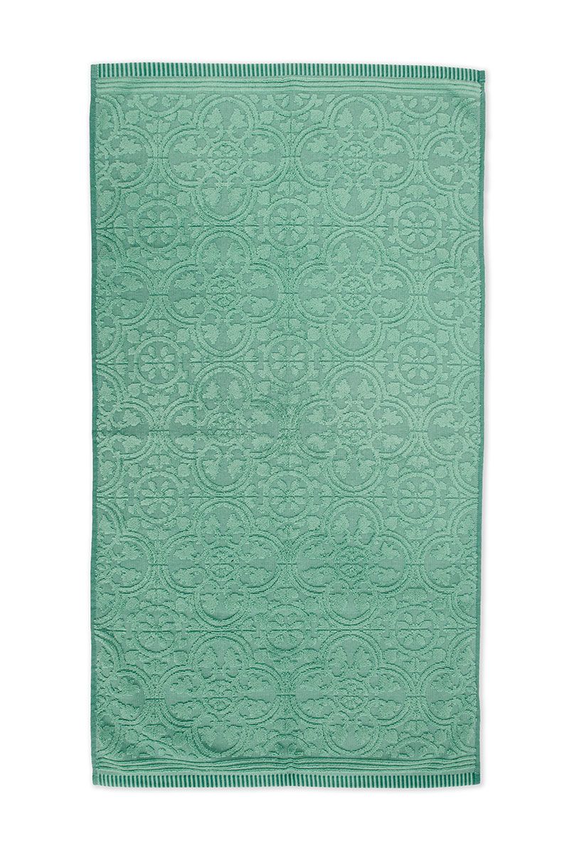 Badhanddoek Set/3 Tile de Pip Groen 55x100 cm