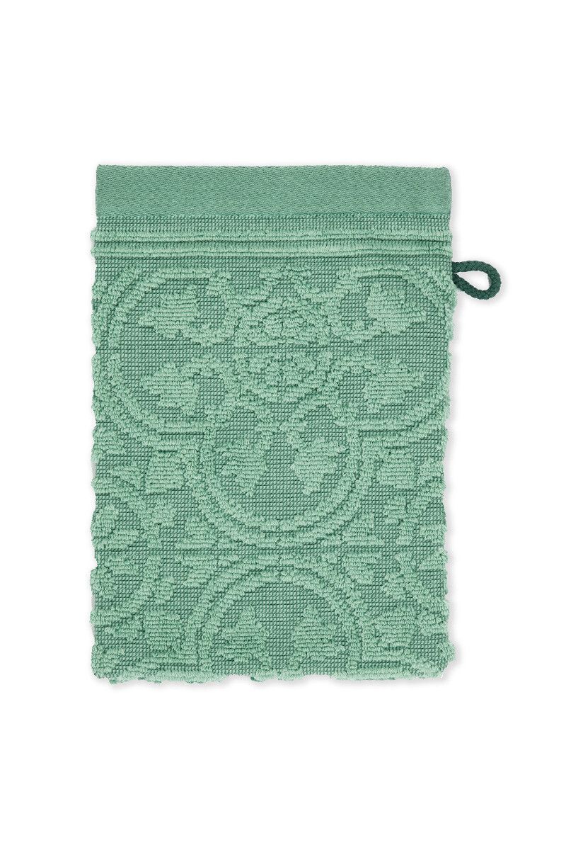 Washcloth Set/3 Tile de Pip Green 16x22 cm