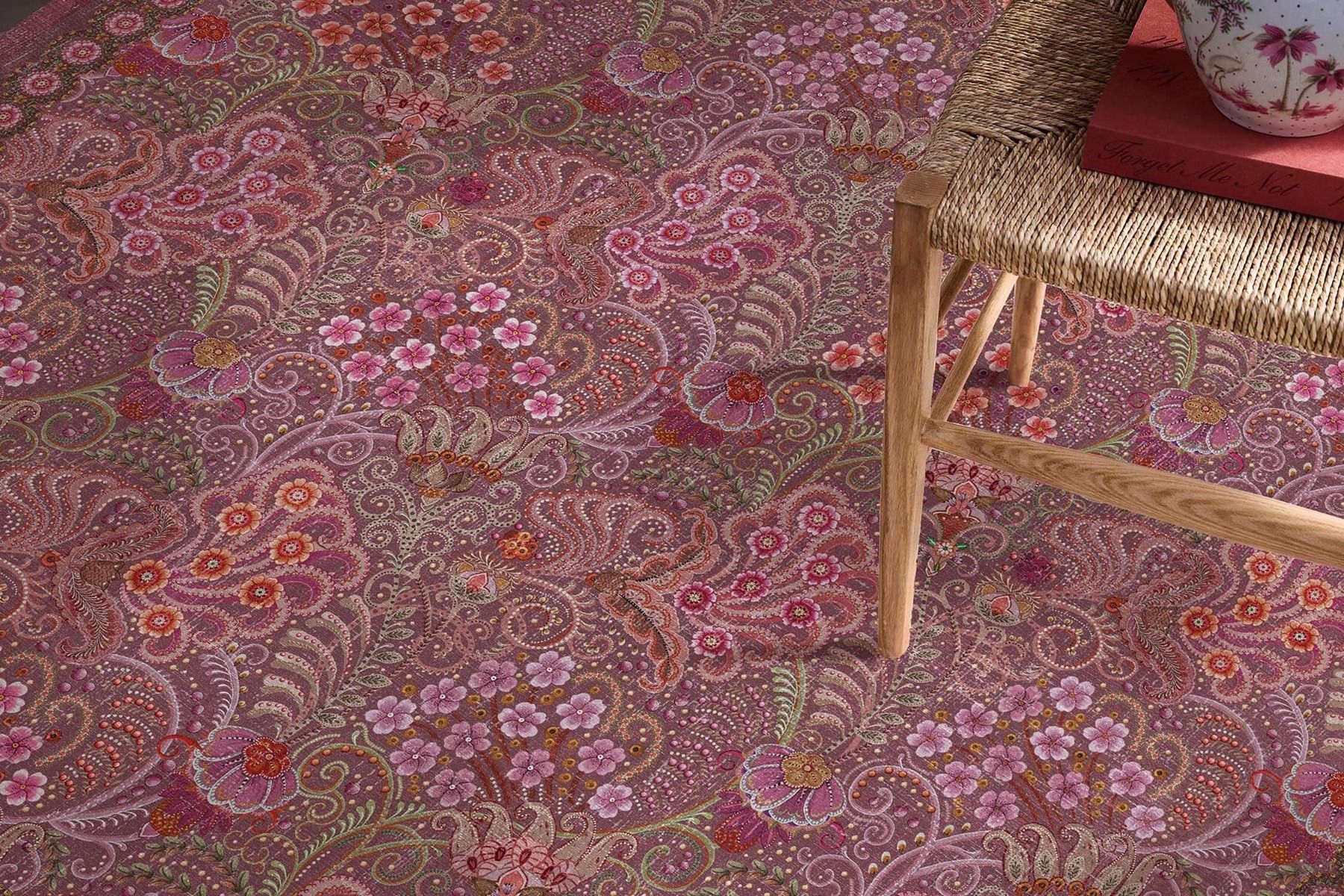 Round Carpet Kitenge by Pip Terra