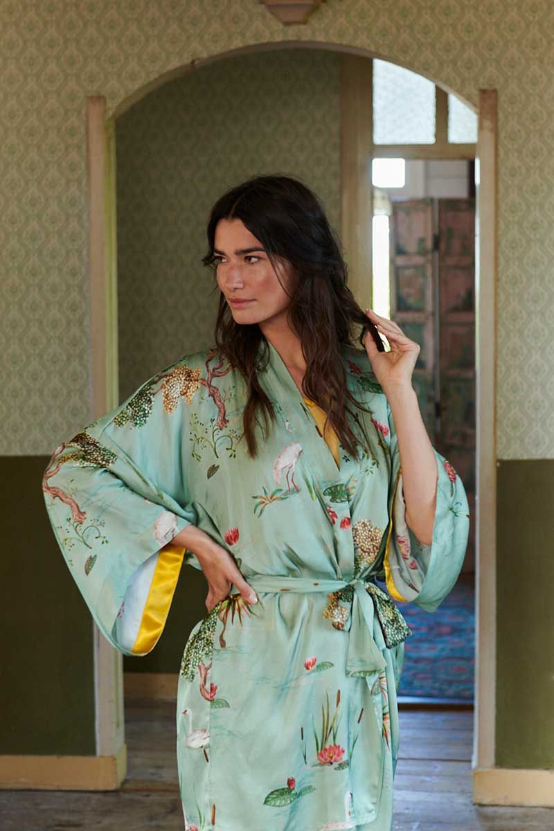 Kimono Swan Lake Big Light Green