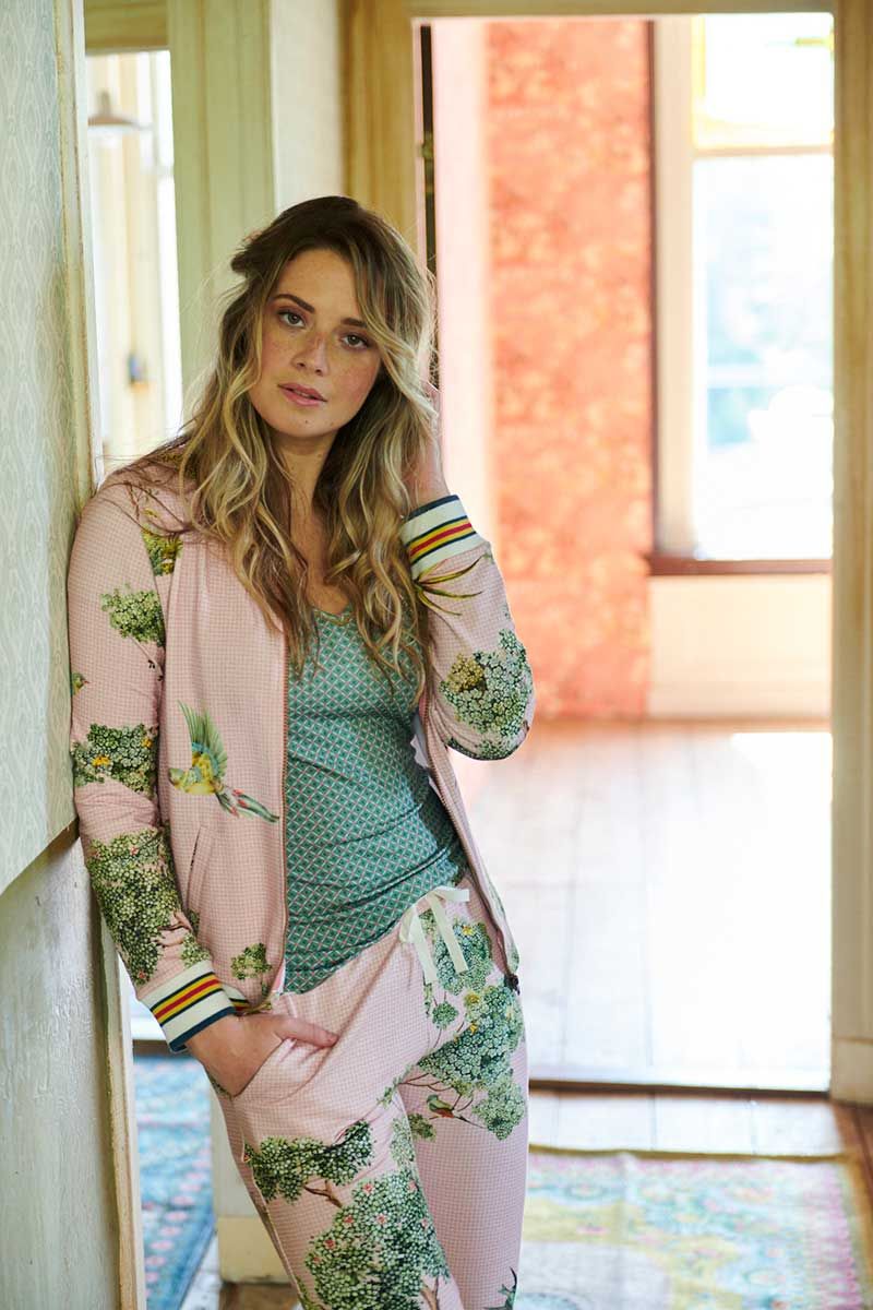 Lange Broek C'est La Tree Roze