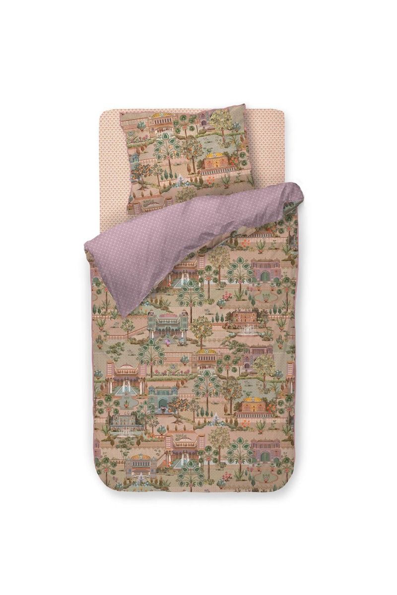 Ensemble housse de couette Alcazar Kaki