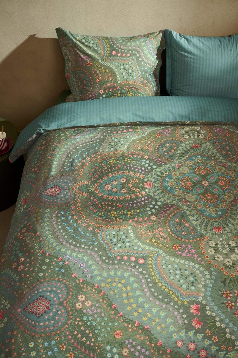 Duvet Cover Set Alfombra Green