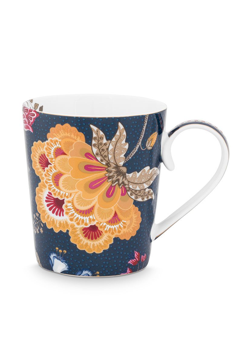 Letter Mug Blue J