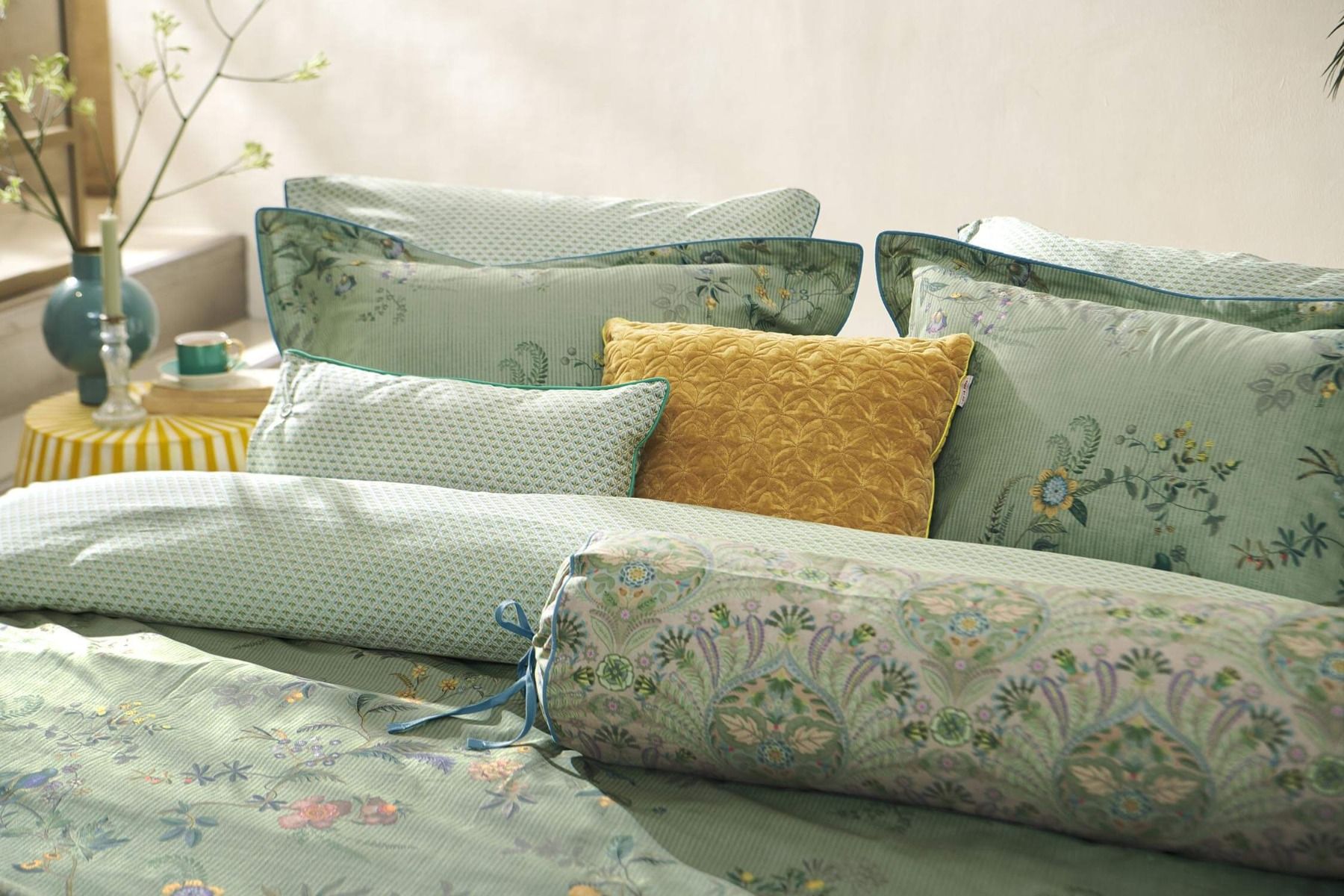 Duvet Cover Amor de Dios Green