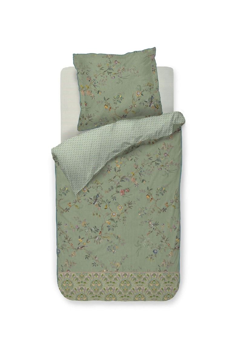 Duvet Cover Set Amor de Dios Green