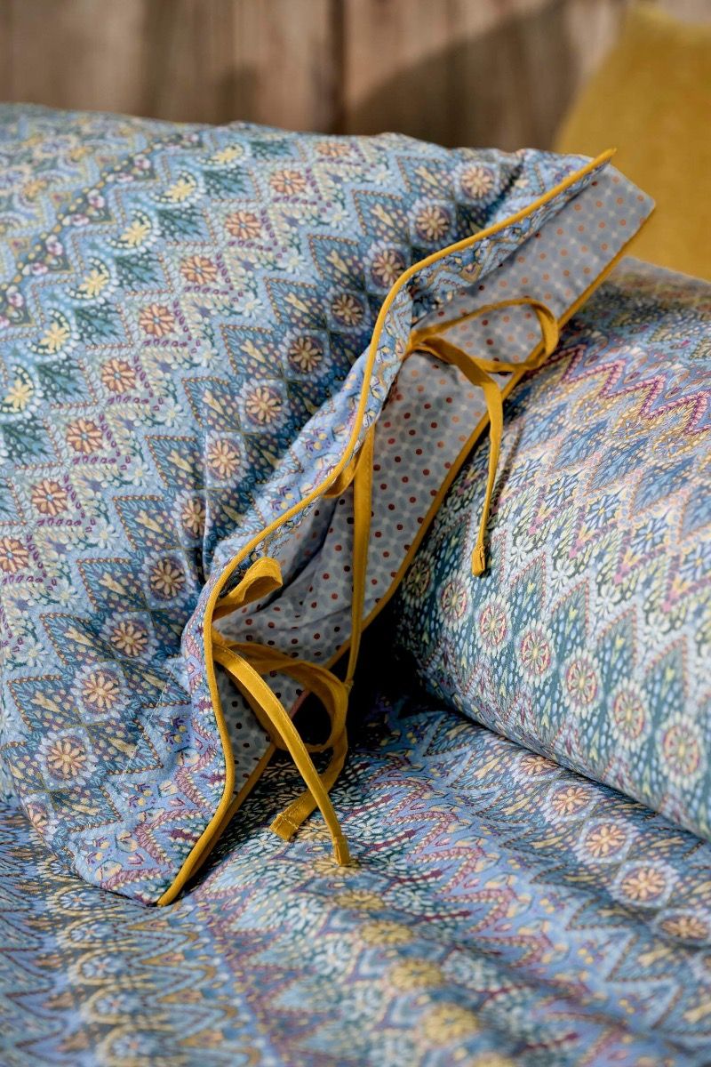 Coussin Ashanti Bleu
