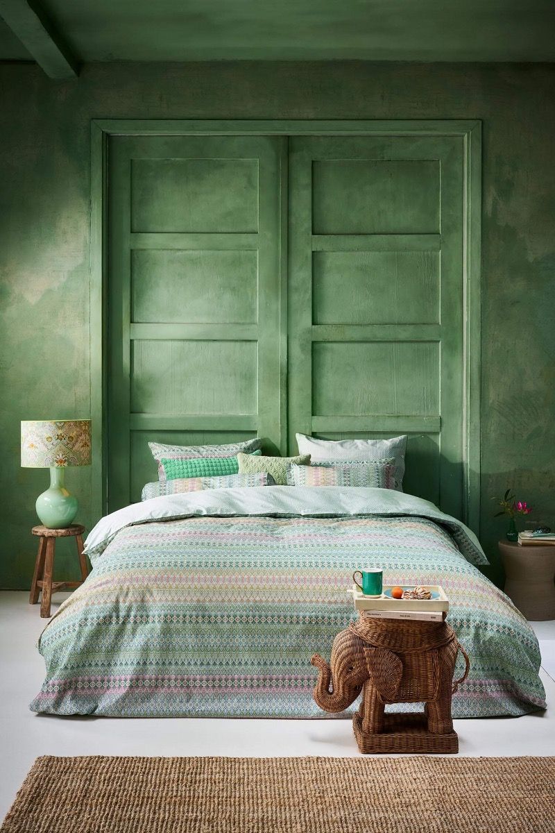 Coussin Ashanti Vert