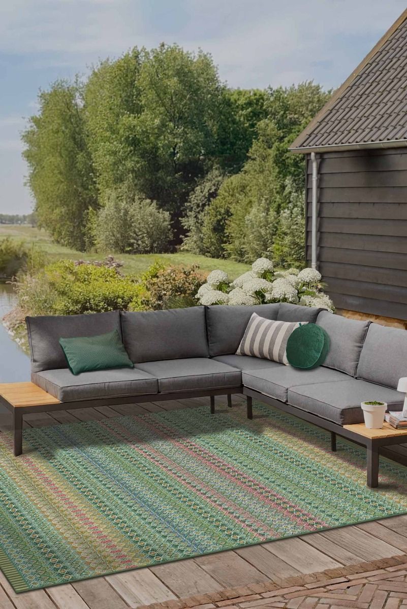 Outdoor Teppich Ashanti by Pip Grün