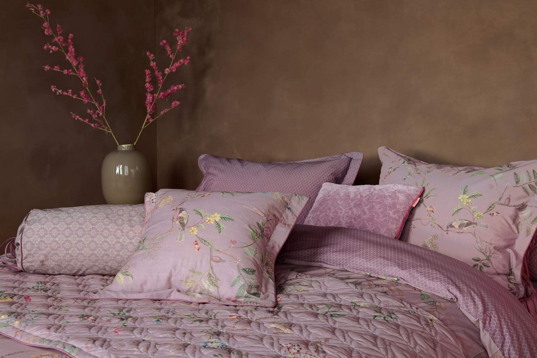 Duvet Cover Set Autunno Lila