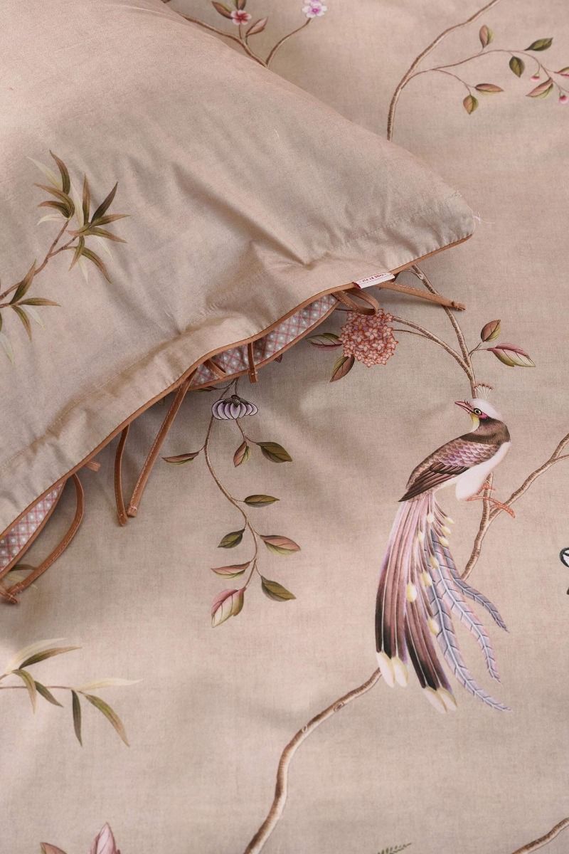 Pillowcase Bamboo Blossom Khaki