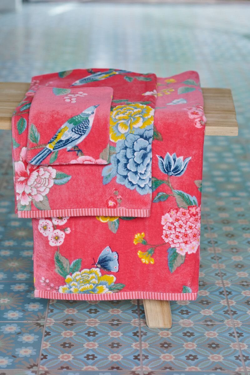 Wash cloth Good Evening Coral 16x22 cm