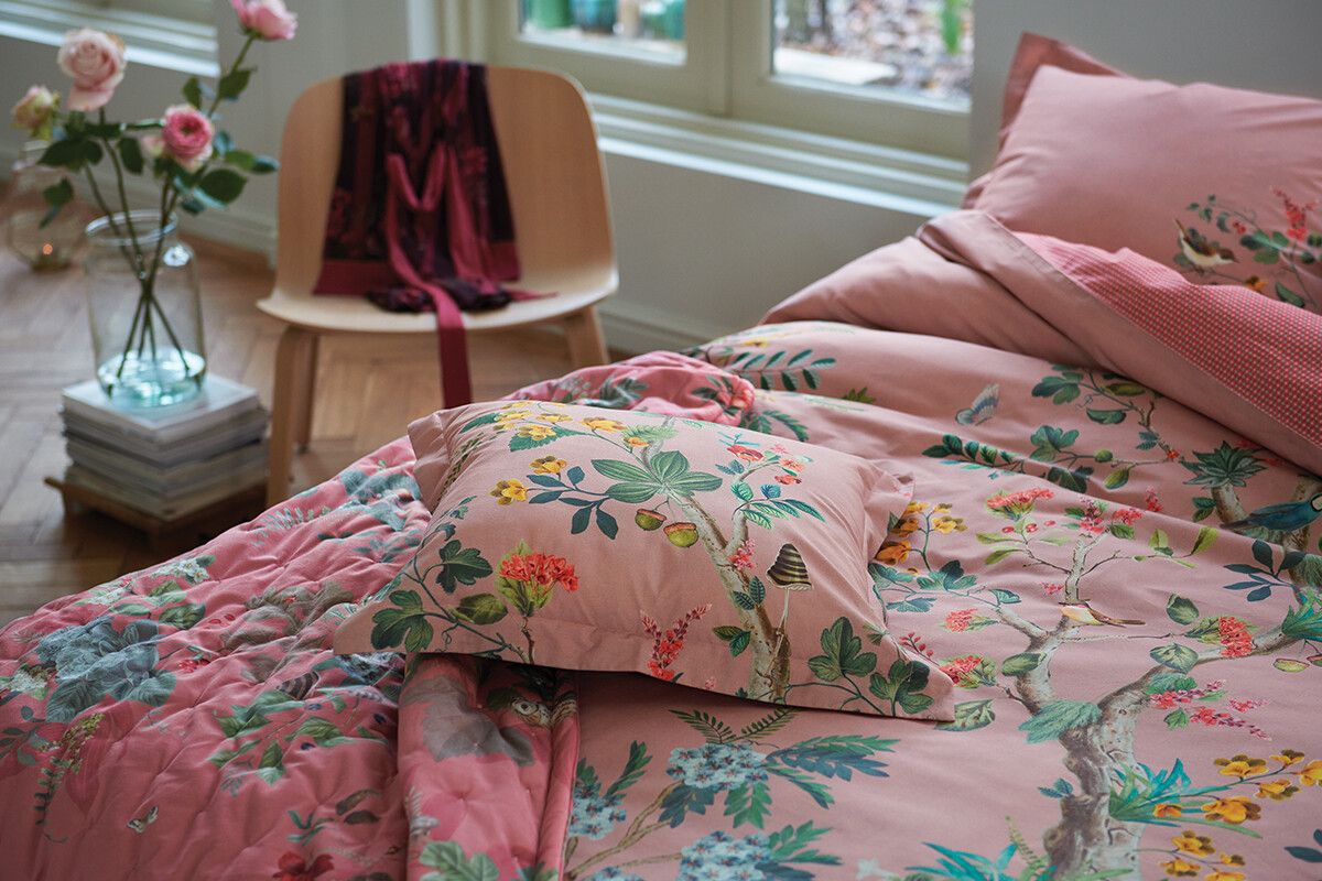 Quilt Velvet Fall in Leaf Roze