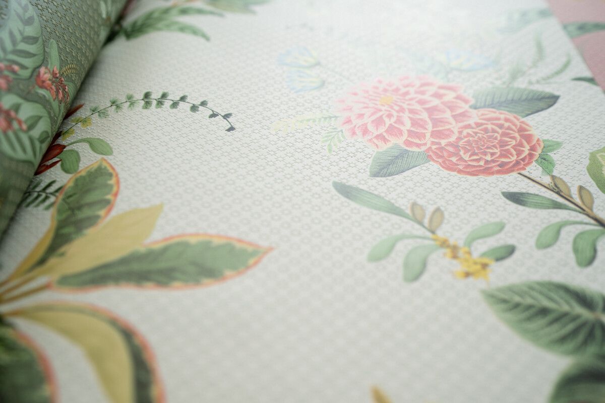 Papier Peint Mural Pip Studio Floris en Coloris Blanc