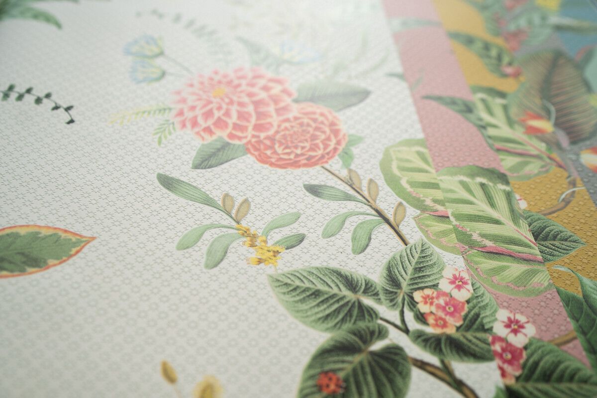 Papier Peint Mural Pip Studio Floris en Coloris Blanc
