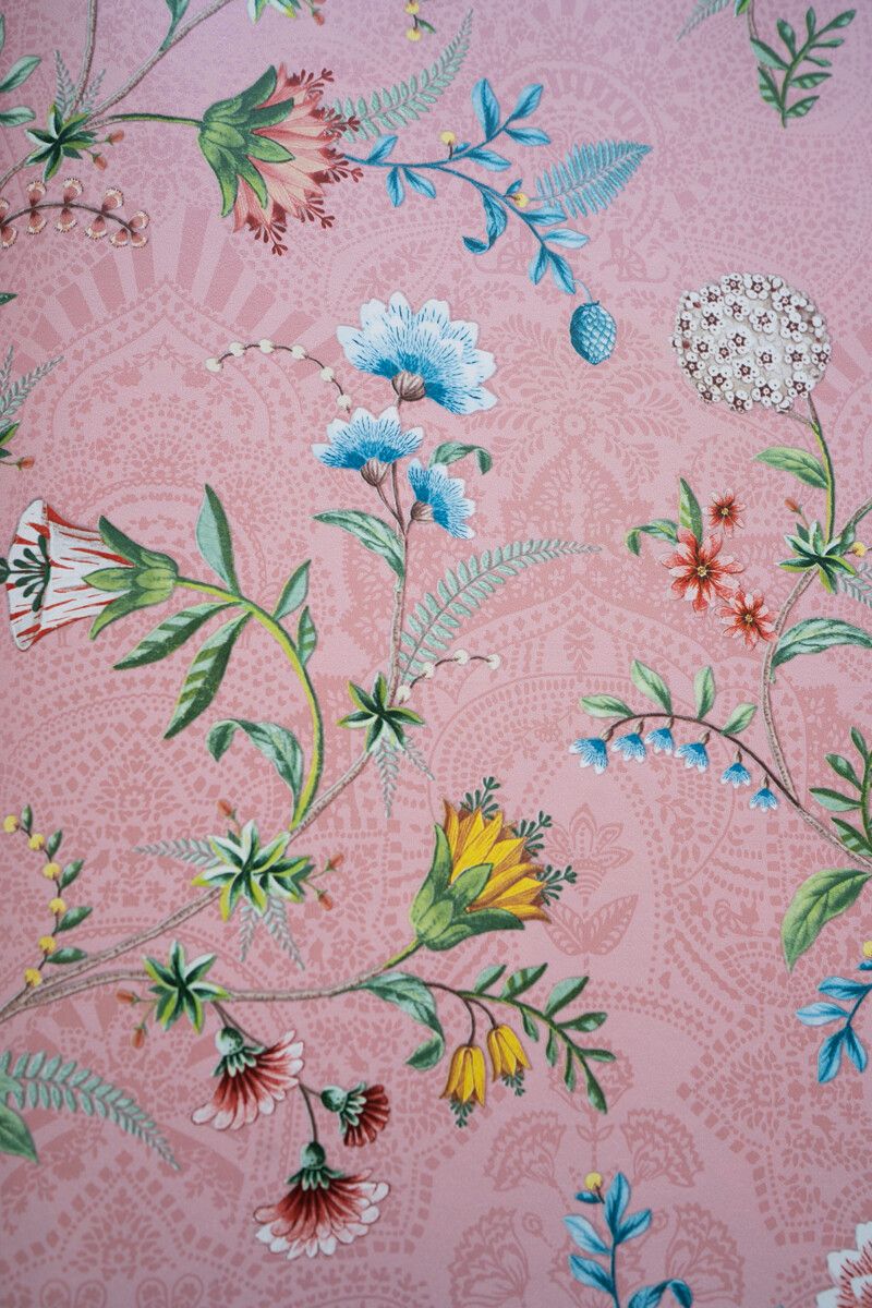 Pip Studio La Majorelle Non-Woven Wallpaper Pink