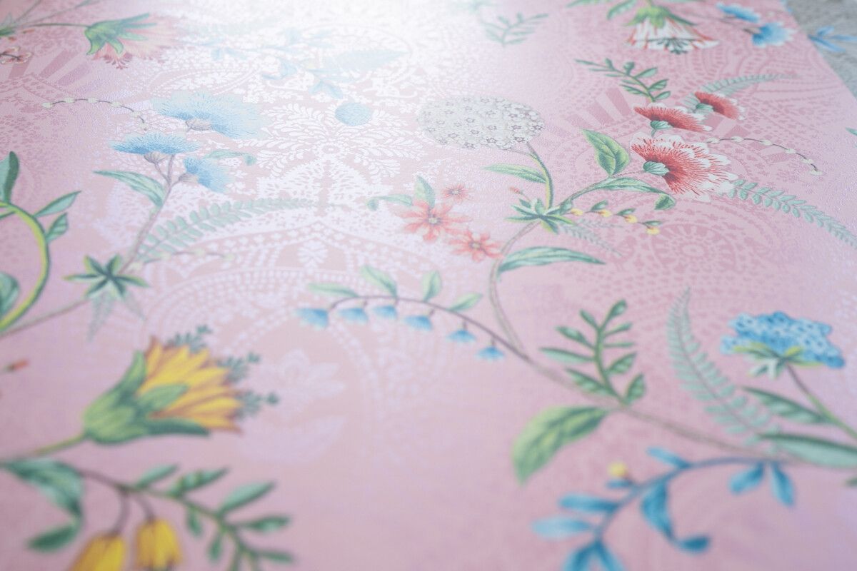 Pip Studio La Majorelle Non-Woven Wallpaper Pink