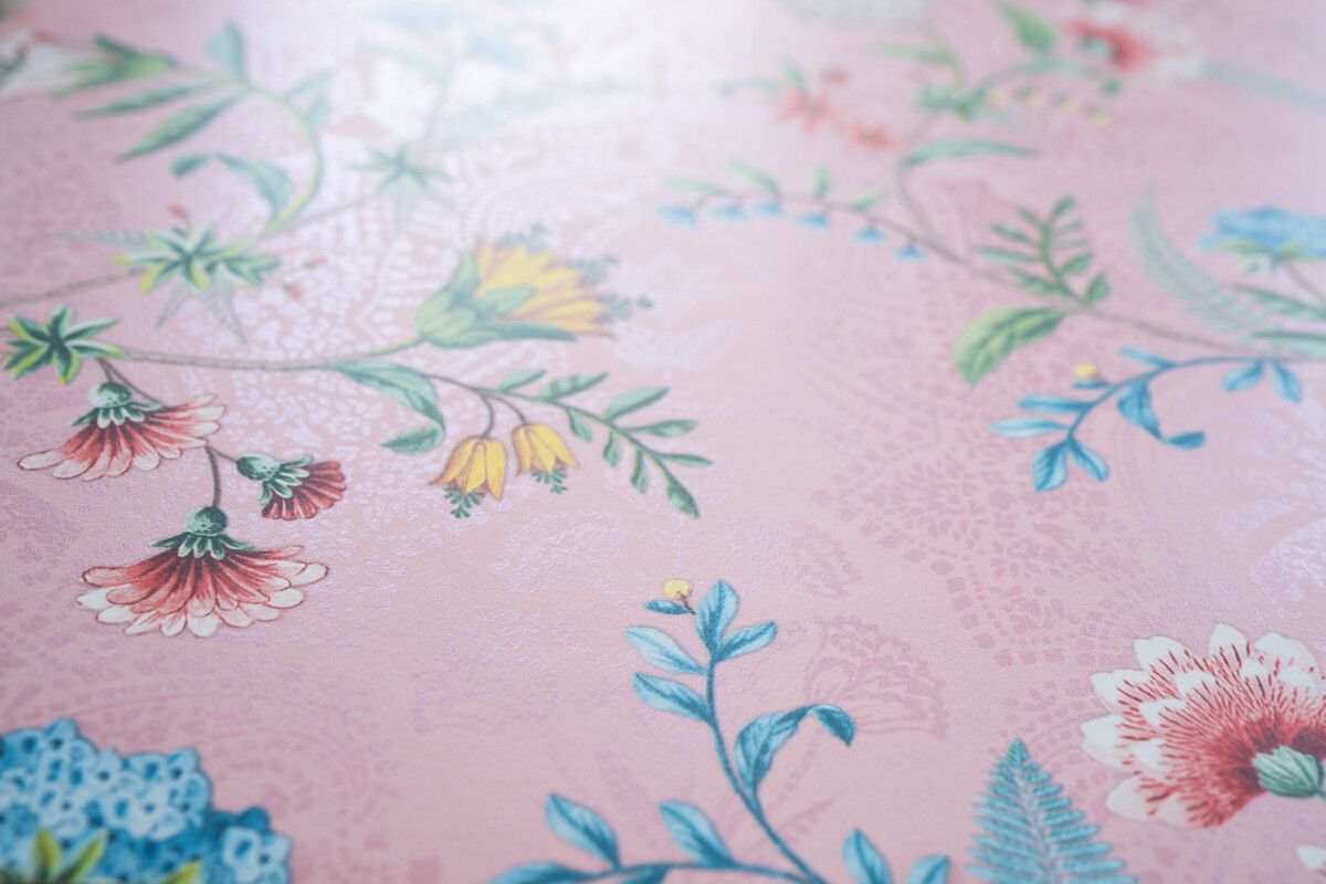 Pip Studio La Majorelle Non-Woven Wallpaper Pink