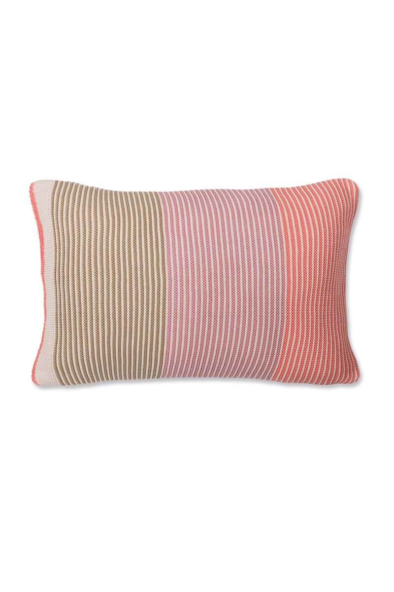 Sierkussen Blockstripe Pastel