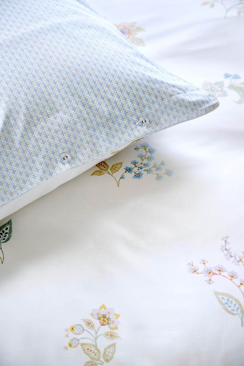 Ensemble housse de couette Blossom Chique Blanc