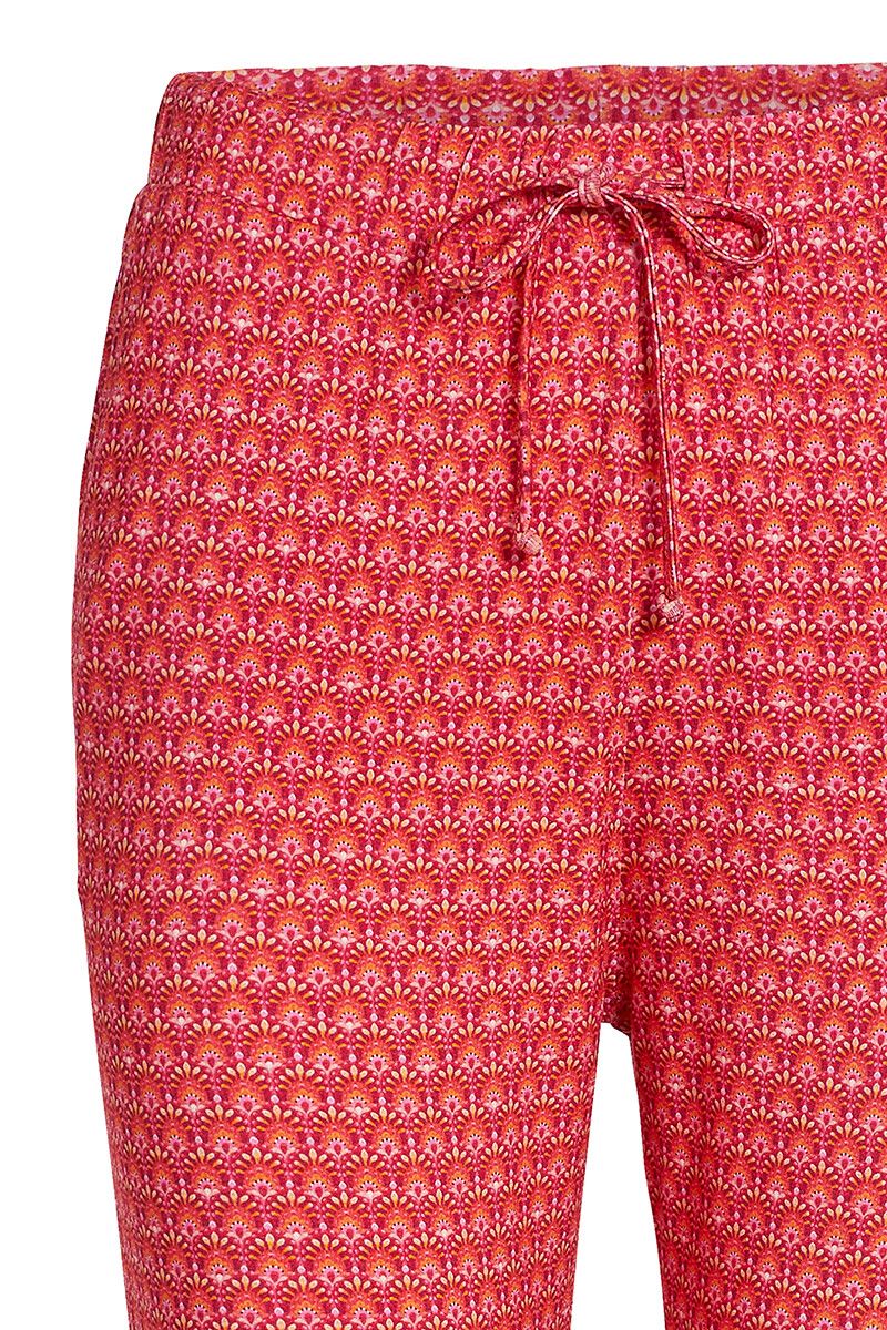 Trousers Long Rococo Red