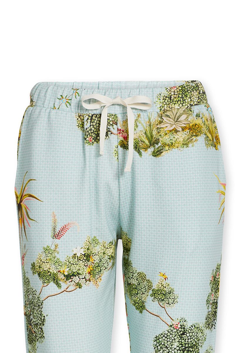 Trousers Long C'est La Tree Blue