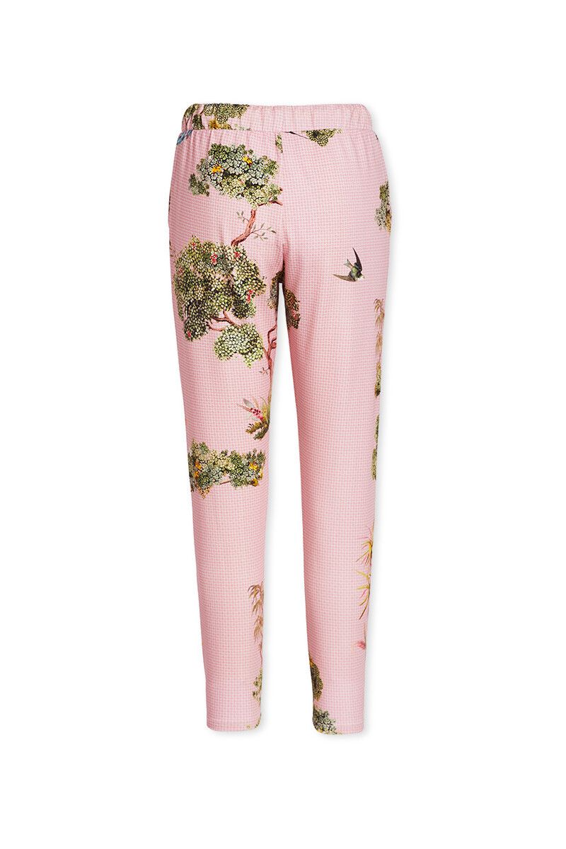 Trousers Long C'est La Tree Pink