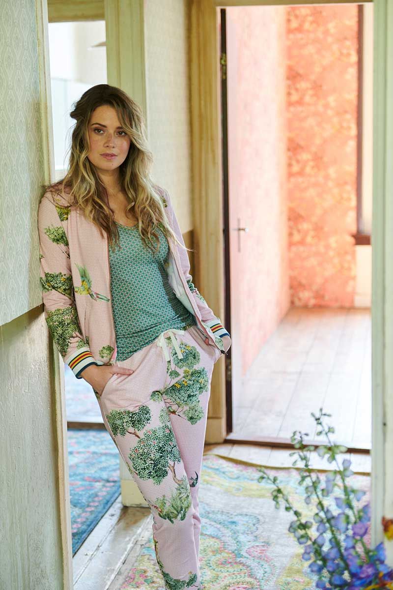 Lange Broek C'est La Tree Roze