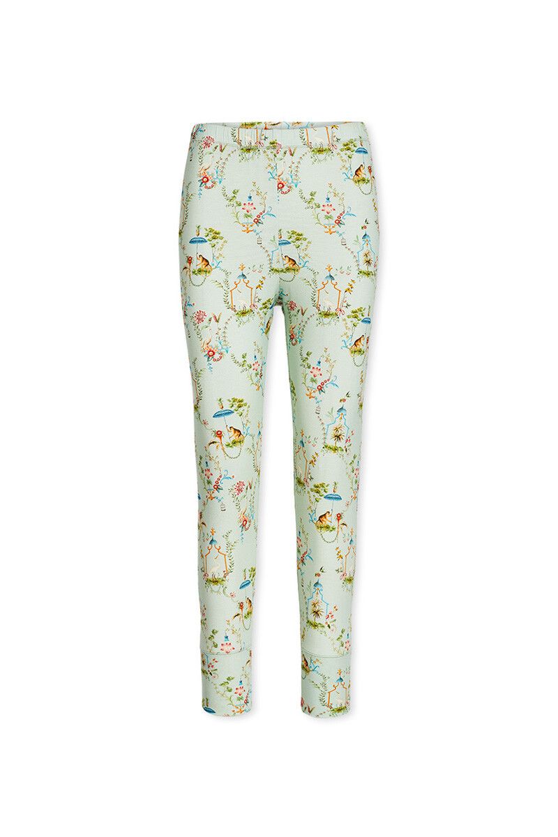 Trousers 3/4 Singerie Light Green