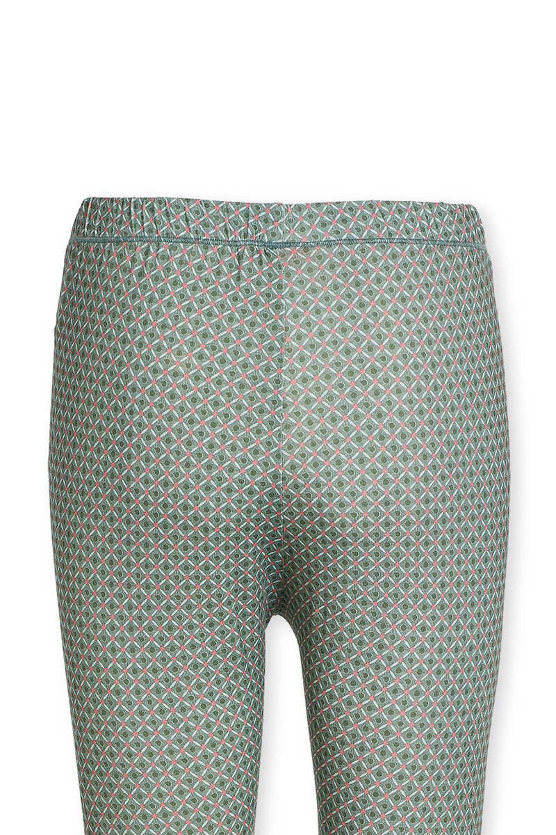 Trousers 3/4 Ornamental Green