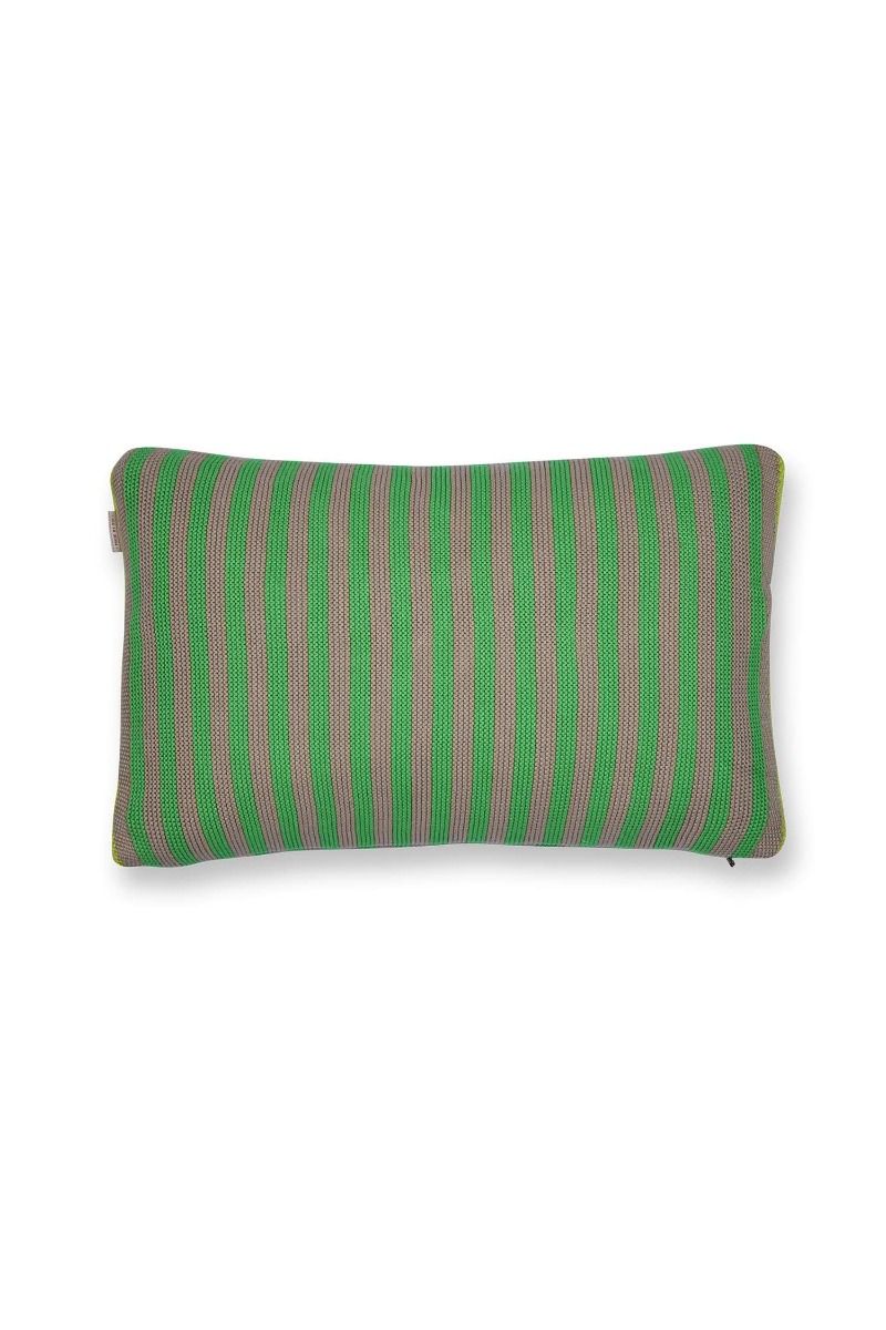 Sierkussen Bonsoir Stripe Groen