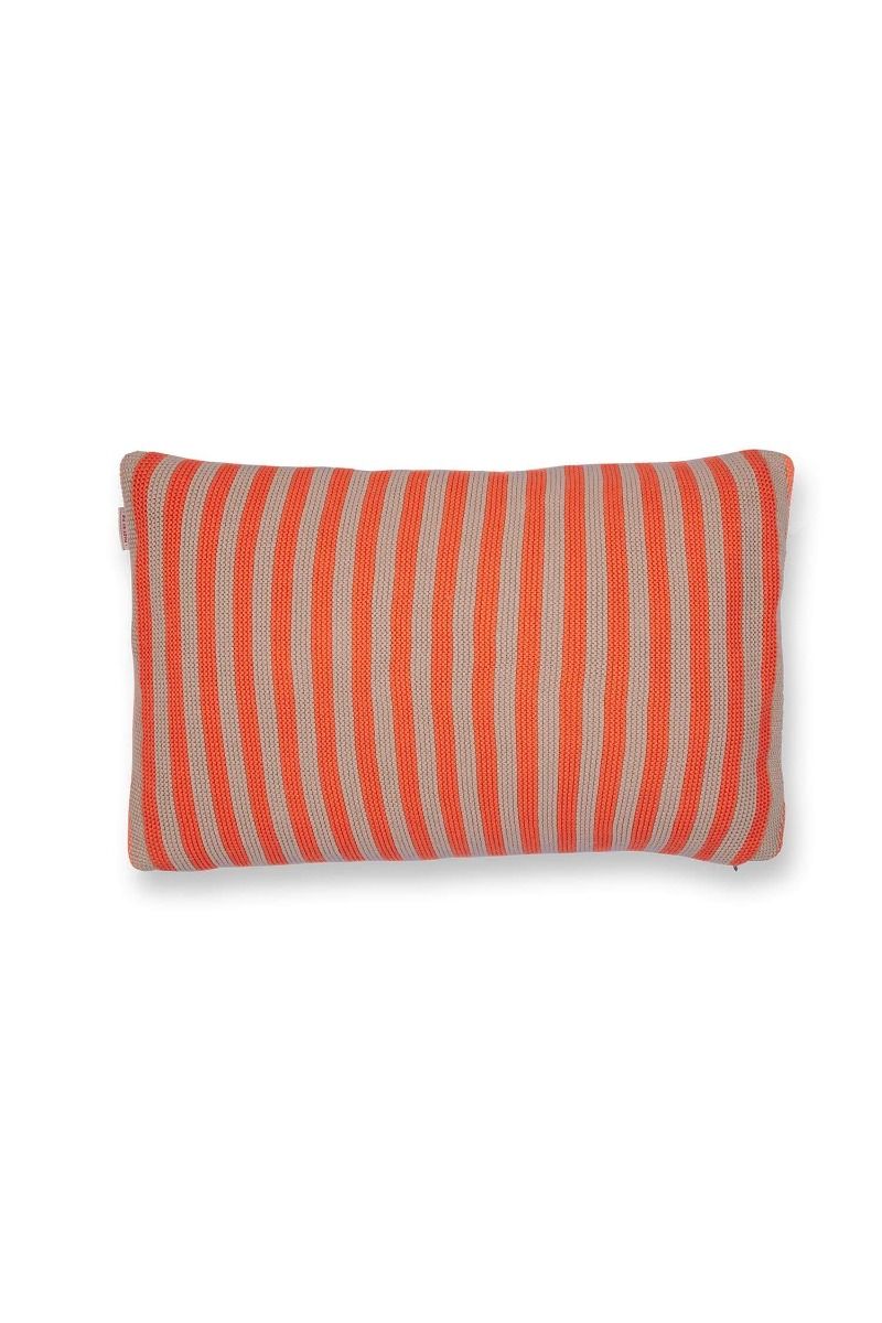 Coussins Décoratifs Bonsoir Stripe Orange