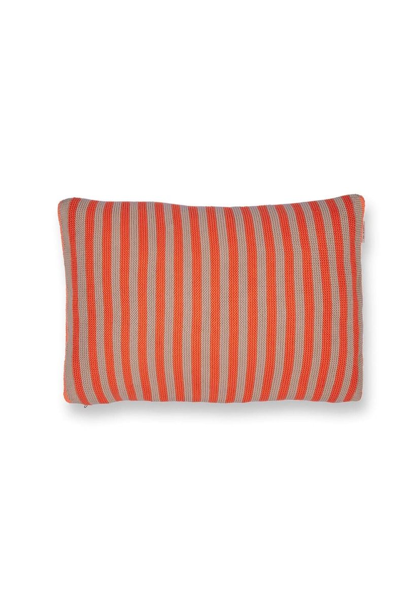 Coussins Décoratifs Bonsoir Stripe Orange