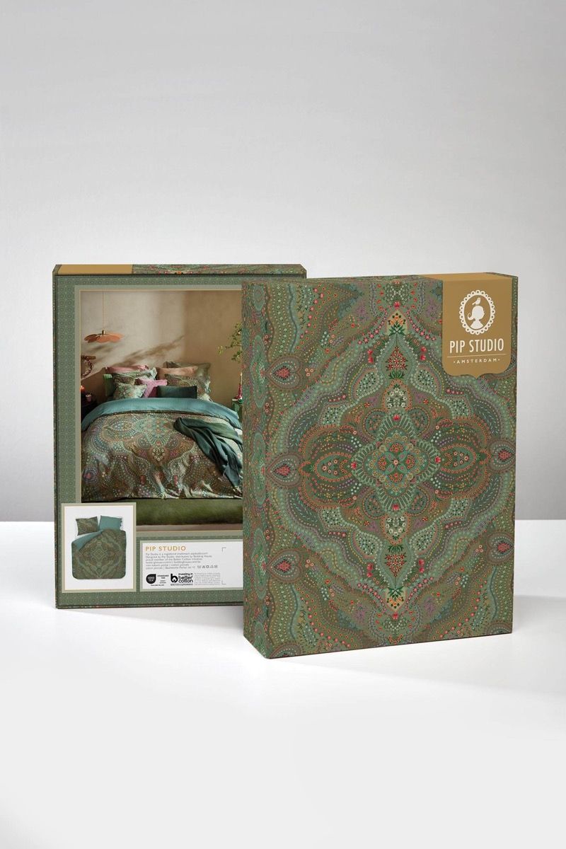 Duvet Cover Set Alfombra Green