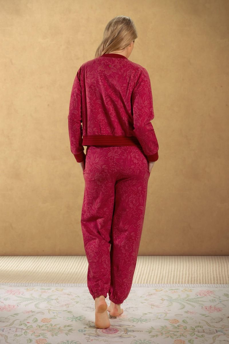 Lange Joggingbroek Casa dei Fiori Framboos